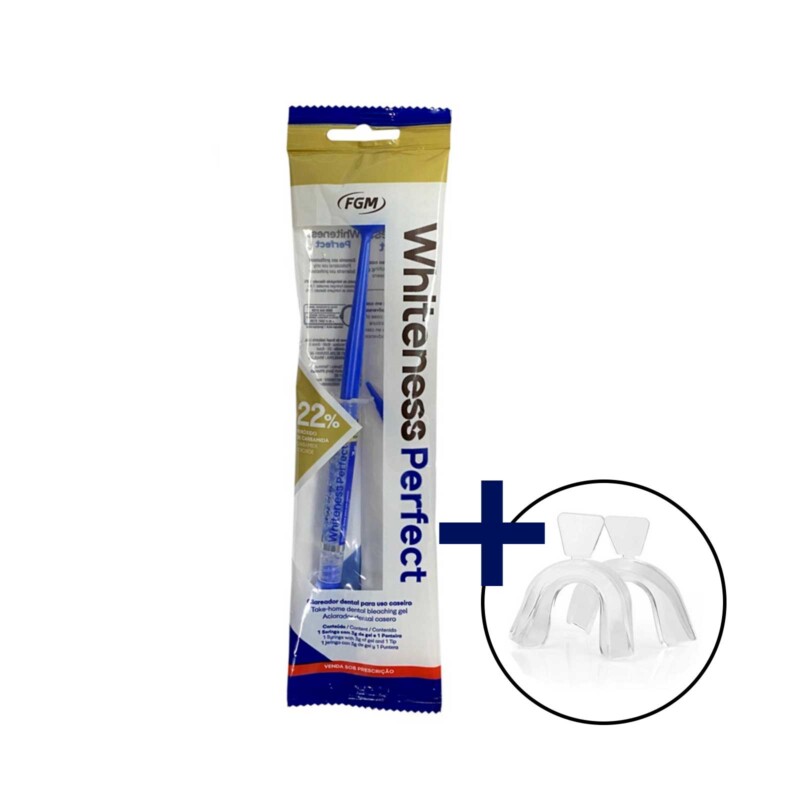 Whiteness Perfect 22% com Moldeira - 1 Unidade