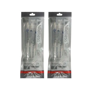 Whiteness Simple 22% com 6 Unidades - 2 Pacotes Whiteness Simple 22% com 6 Unidades - 2 Pacotes