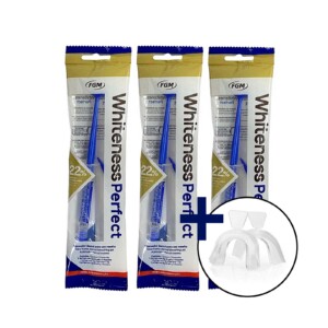 Gel Whiteness Perfect 22% com Moldeira - 3 Unidades