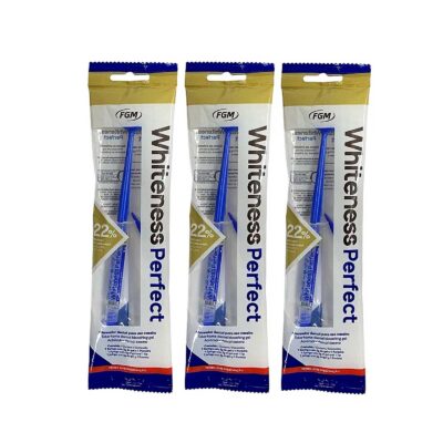 3x Clareador Dental Whiteness Perfect 22%
