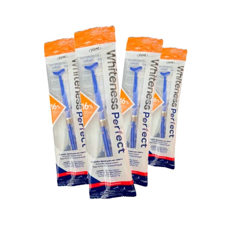 4x clareador dental Whiteness Perfect 16%