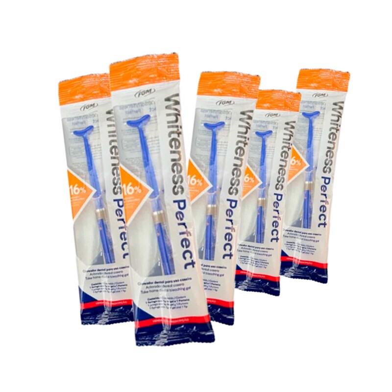 Clareador Whiteness Perfect 16% FGM - 6 Unidades