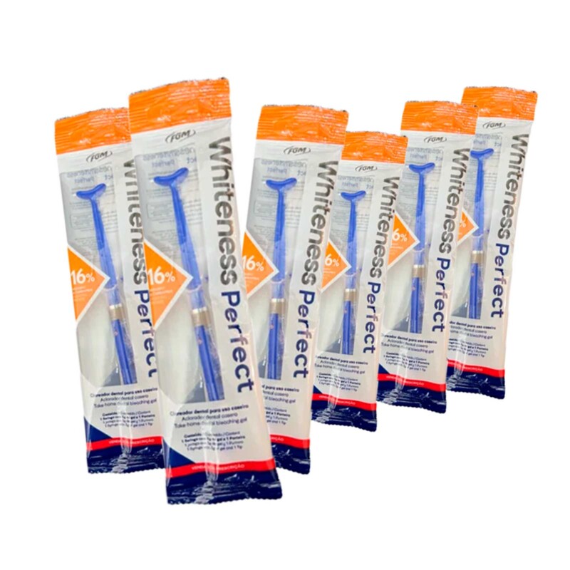 Clareador Whiteness Perfect 16% FGM - 6 Unidades