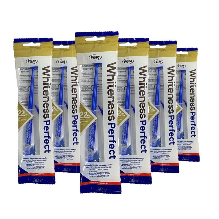 6 clareador dental Whiteness Perfect 22%