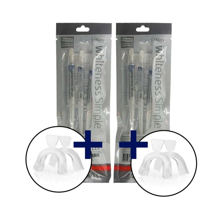 gel whiteness simple 22 com 2 moldeiras 1