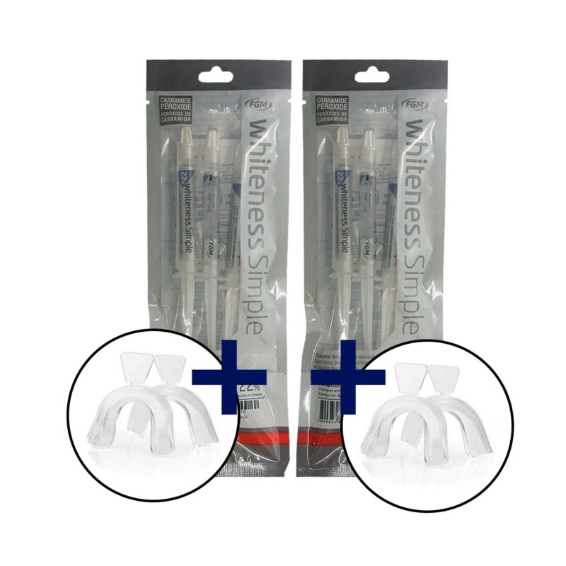 gel whiteness simple 22 com 2 moldeiras 1