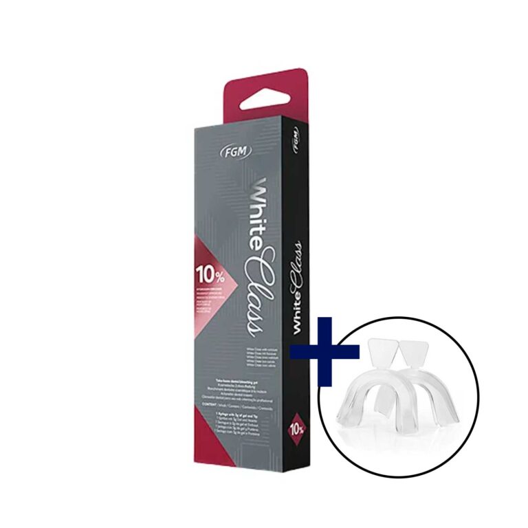 1 White Class 10% + 1 Par de Moldeira + Estojo