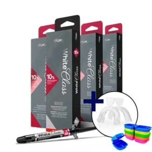 White Class 10% com Moldeira - 4 Unidades