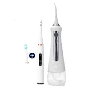 Kit Limpeza Profunda: Removedor de Tártaro + Irrigador com Escova Elétrica