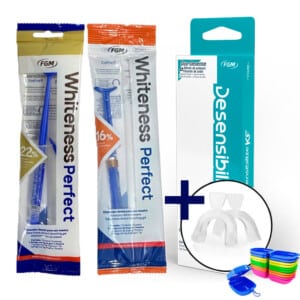 1x Whiteness Perfect 22% + 1x Whiteness Perfect 16% + Desensibilizante 2% FGM