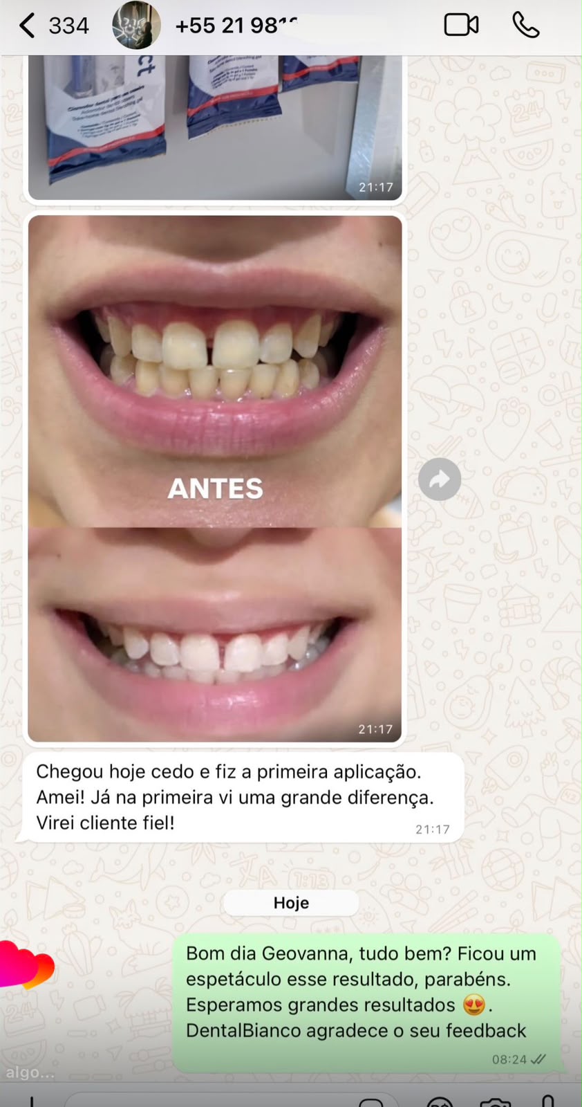 Resultado cliente 8