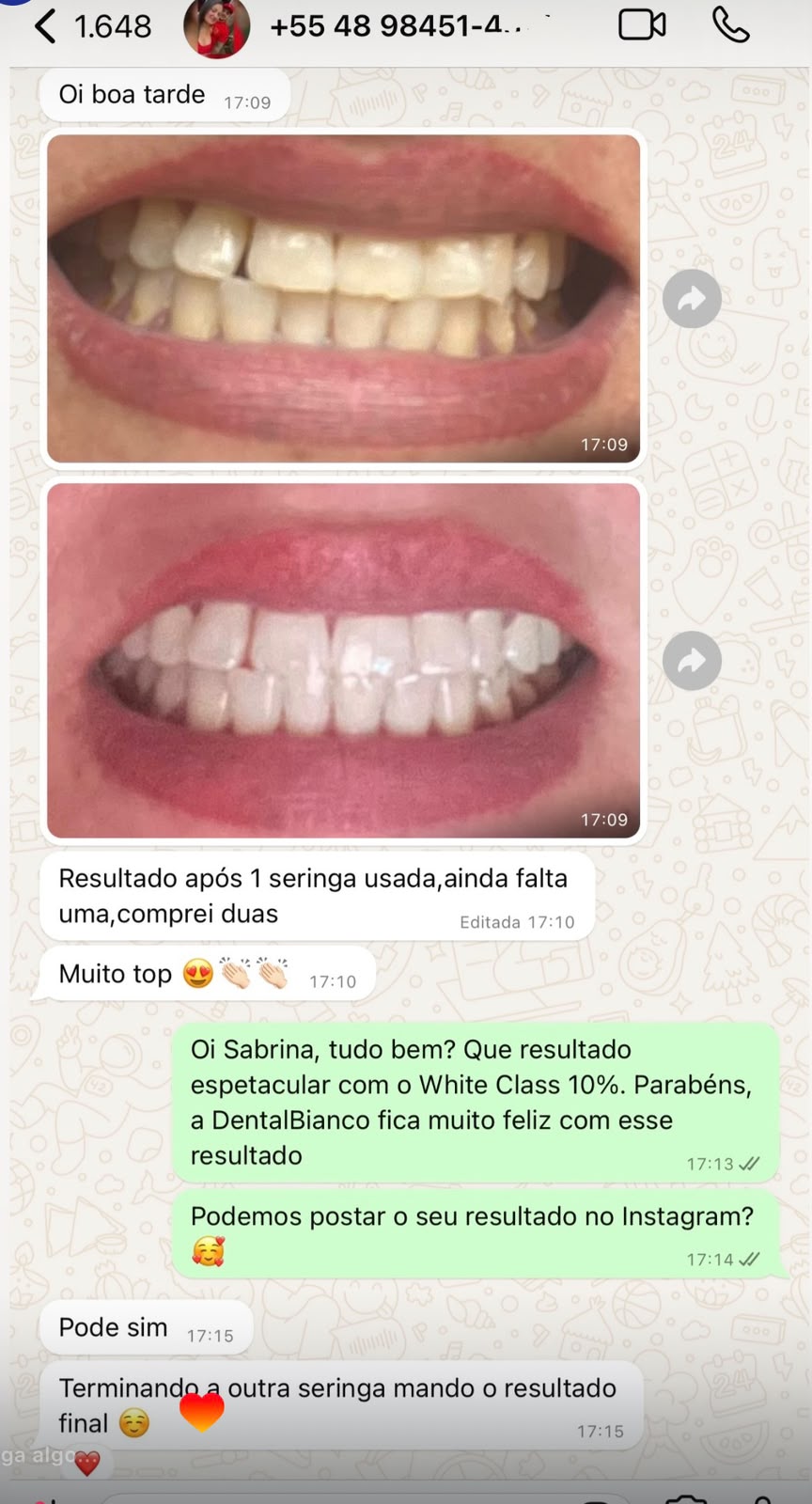 Resultado cliente 25